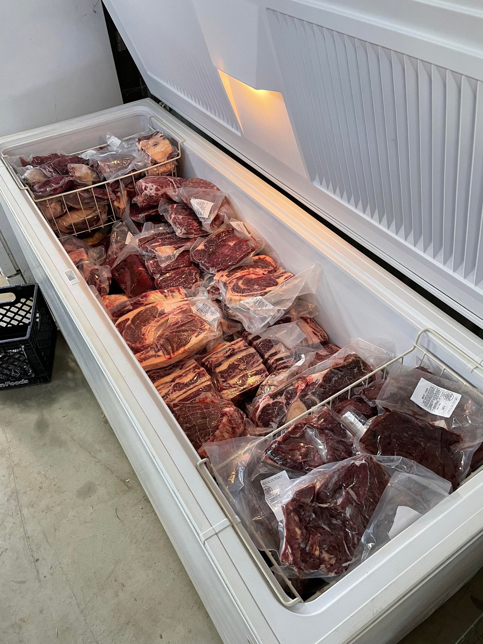 FREEZER SPACE NEEDED FOR BEEF