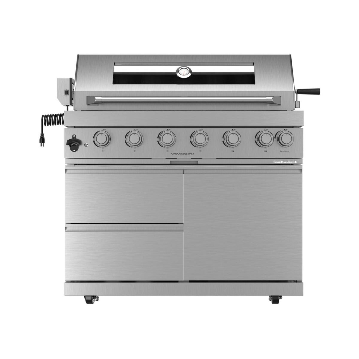 Castelle Flame Blaze 108-Inch 6-Burner