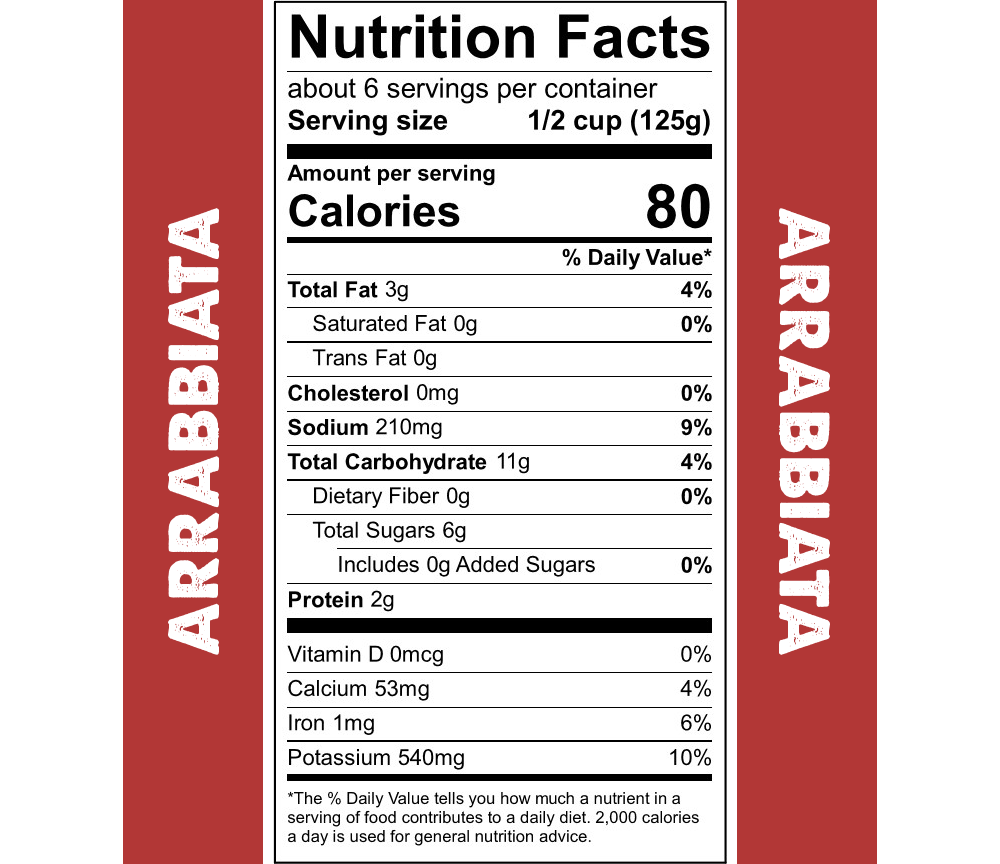 Eat Happy Kitchen Arrabbiata Spicy Marinara (Twin Pack)