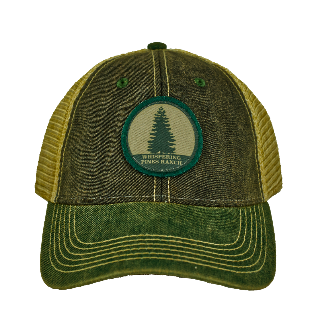 WPR Black/Green Trucker