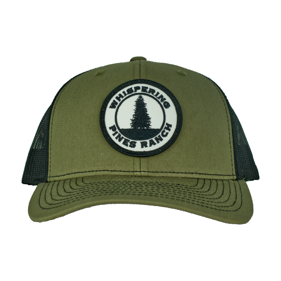 WPR GREEN FABRIC PATCH HAT