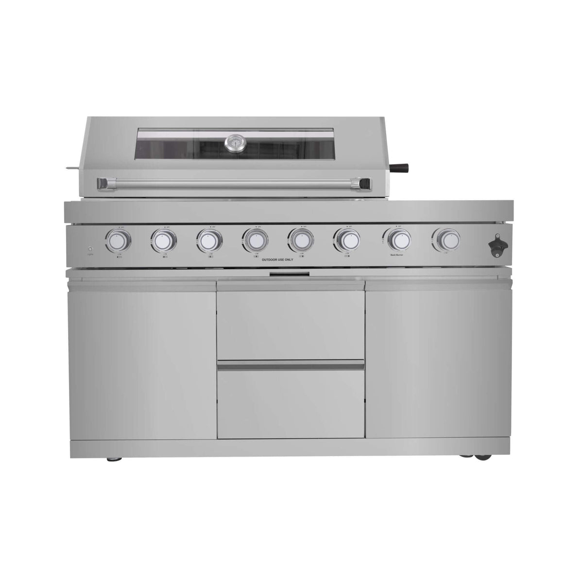 Castelle Flame Capri 96-Inch 6-Burner