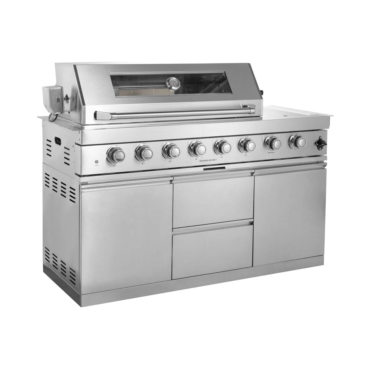 Castelle Flame Capri 96-Inch 6-Burner