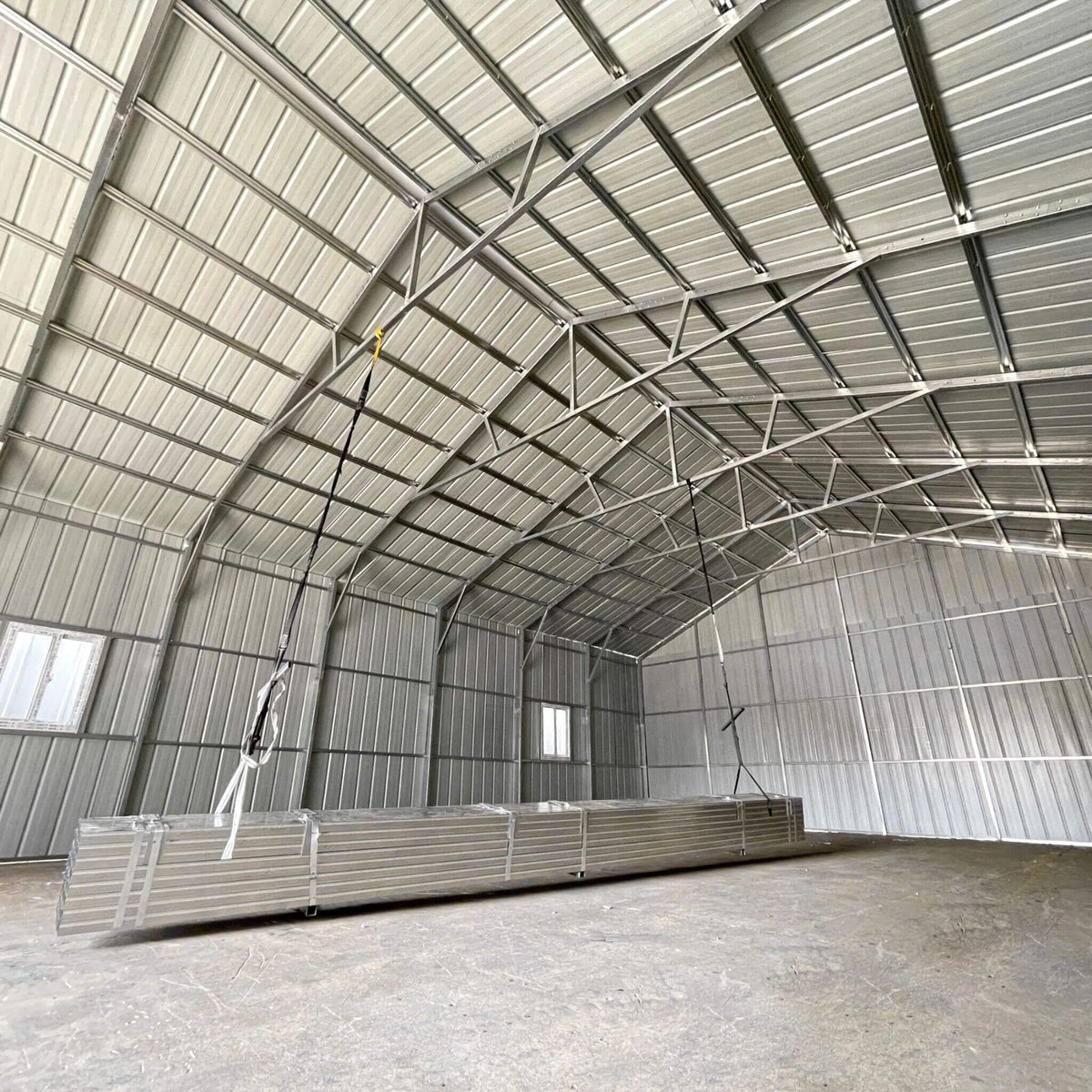 [31X51FT] Alora Heavy-Duty Outdoor Steel Garage Barn Storage Shed (SAK83146)